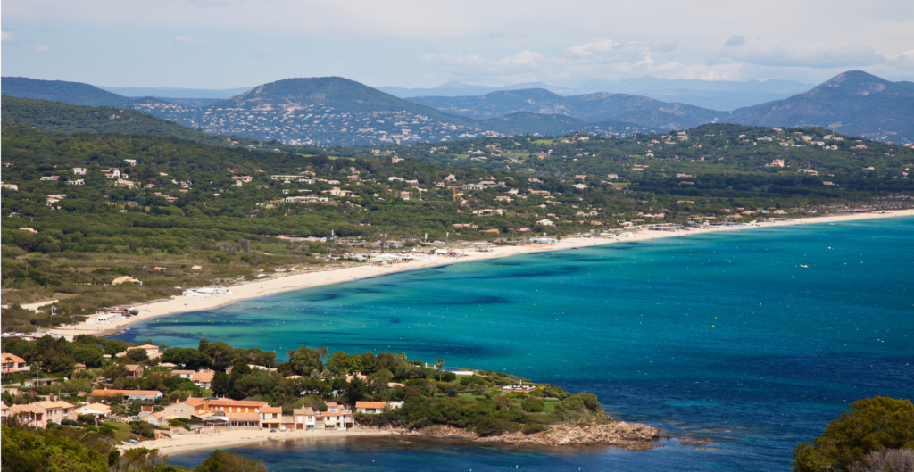 Welcome to Pampelonne Beach in St. Tropez, a stunning stretch of golden sand and azure waters that epitomizes the French Riviera's allure. This iconic beach is famous for its luxurious beach clubs, vibrant atmosphere, and breathtaking coastal scenery. Whether you're sunbathing, enjoying water sports, or dining at seaside restaurants, Pampelonne Beach offers an unforgettable experience. Plan your idyllic beach getaway and discover the splendor of Pampelonne Beach.